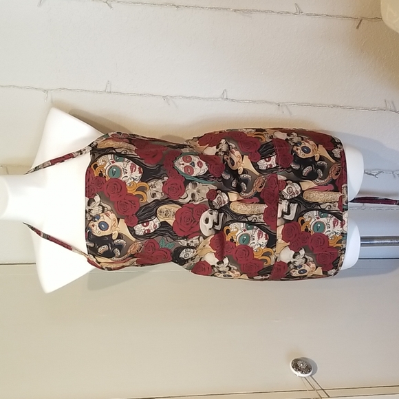 New Day of the dead apron - Picture 1 of 10